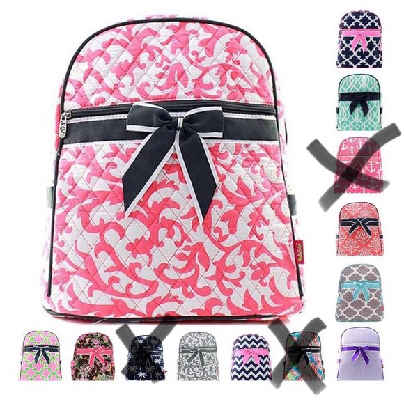 Quilted Backpacks - Choose your pattern - Picture 2 of 3